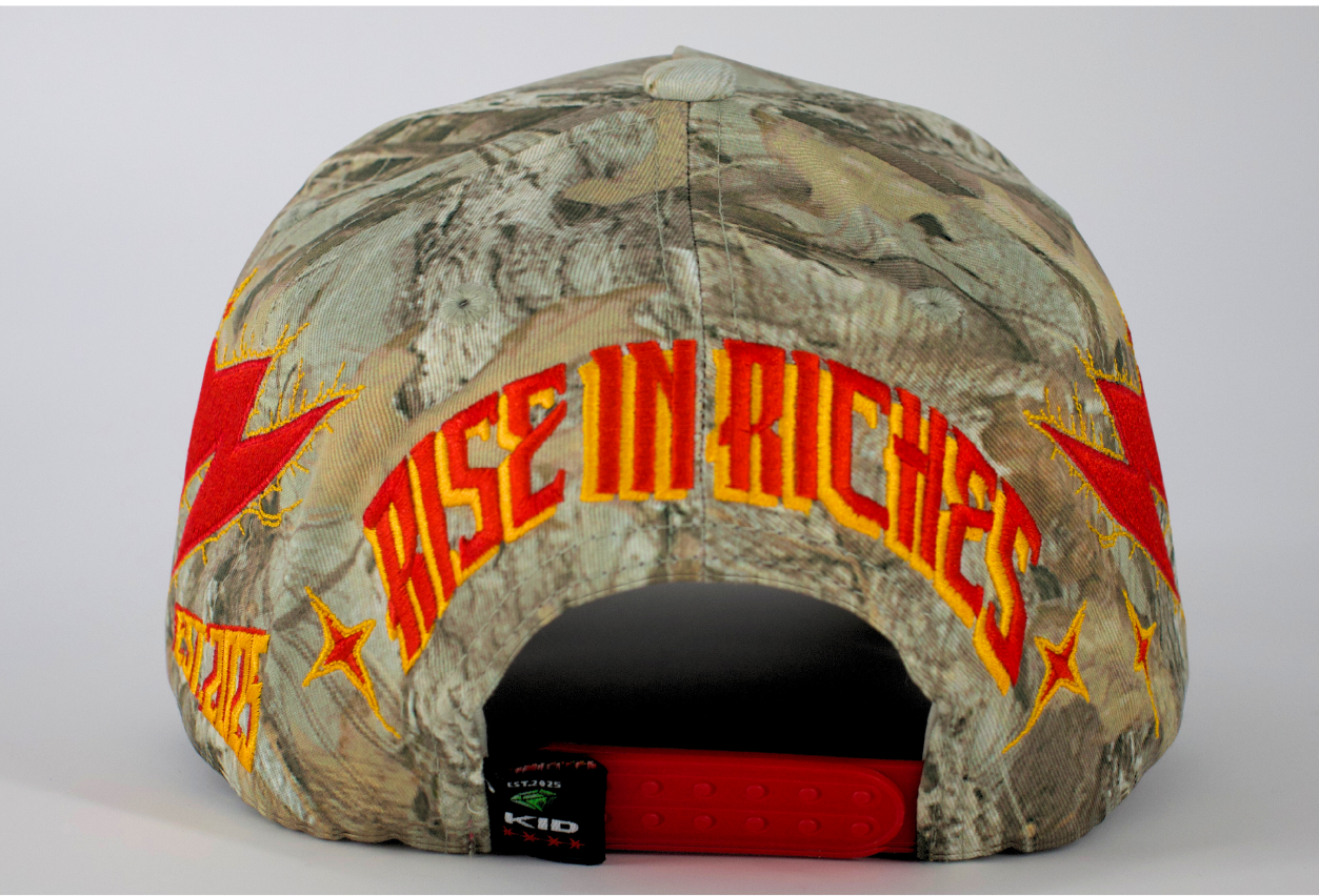 Red Camo Hat