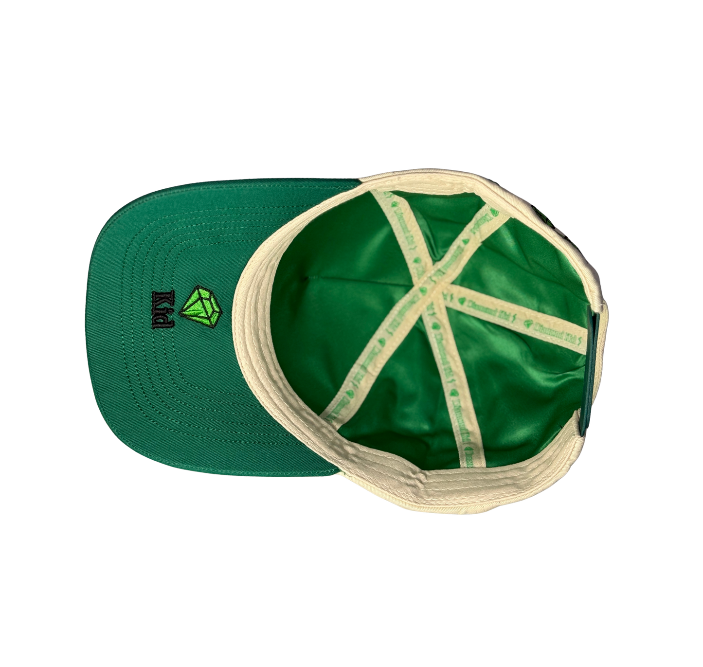 BEIGE DIAMOND KID HAT