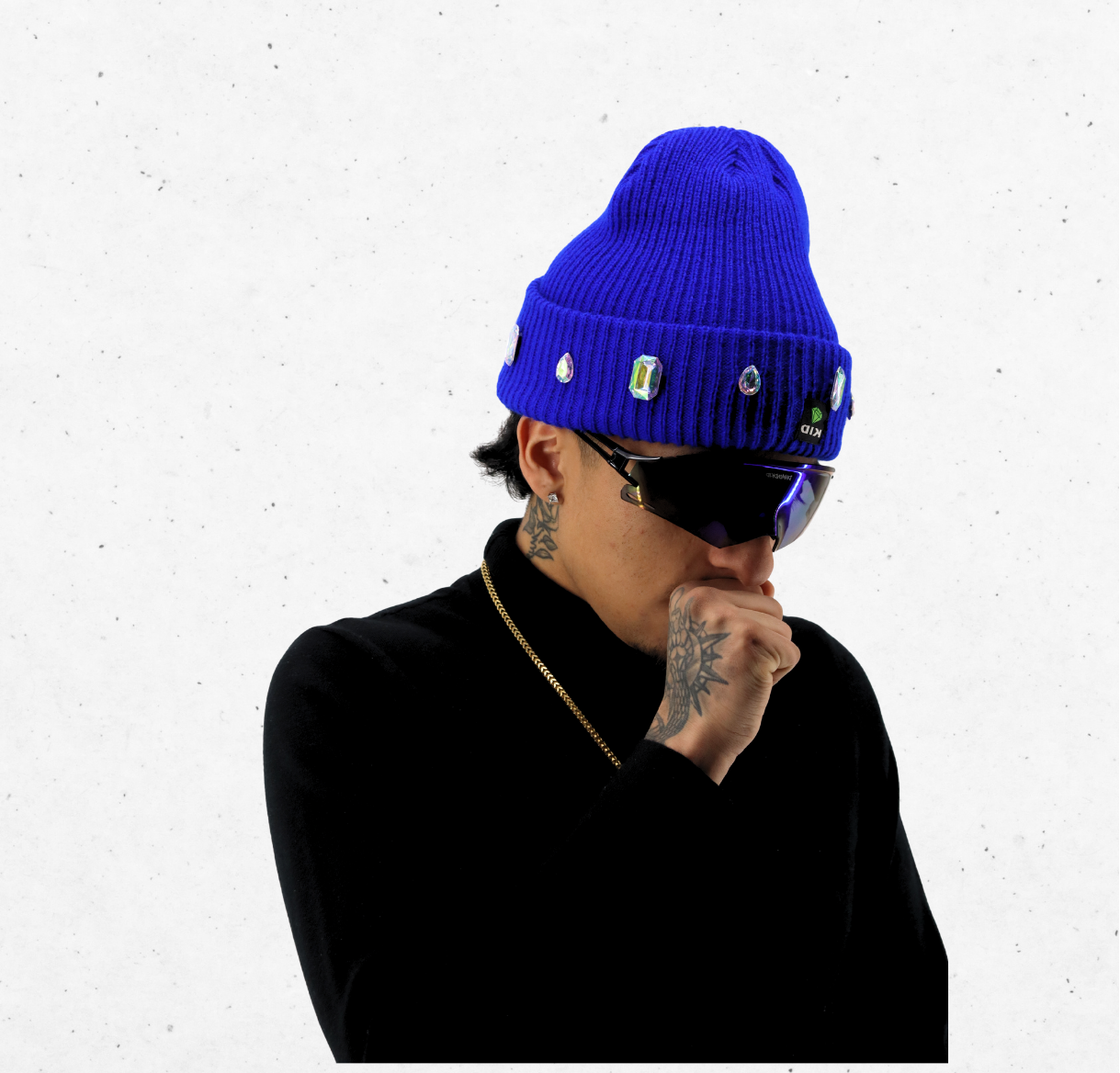 Blue Beanie
