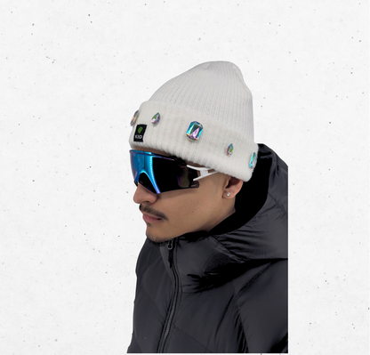 White Beanie