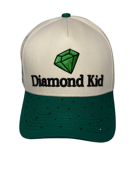 Beige Diamond Kid Hat