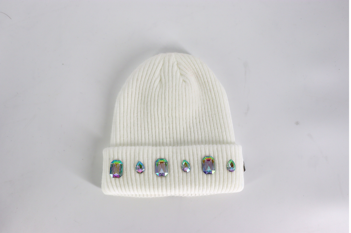 White Beanie