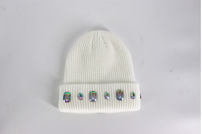 White Beanie