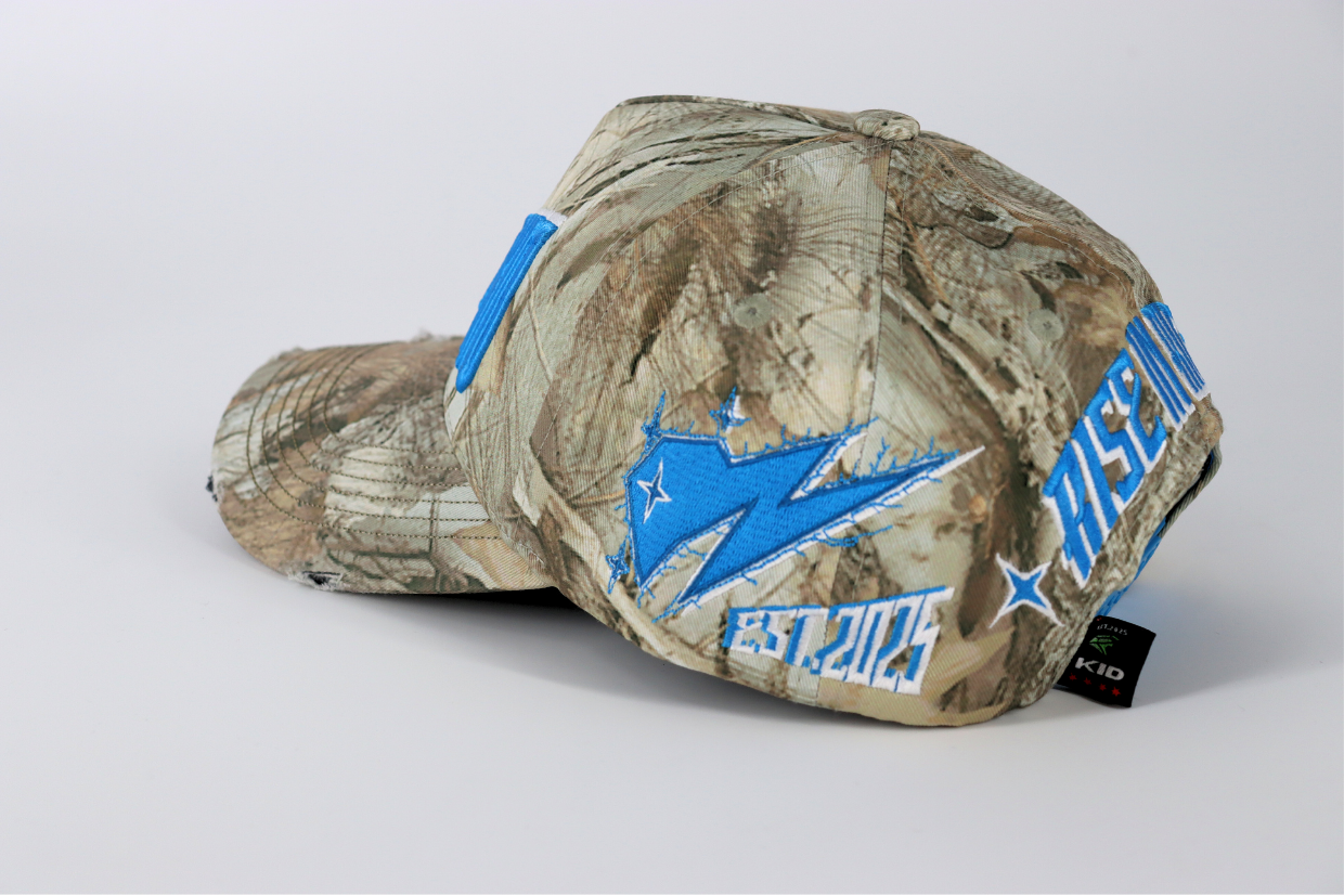 Blue Camo Hat