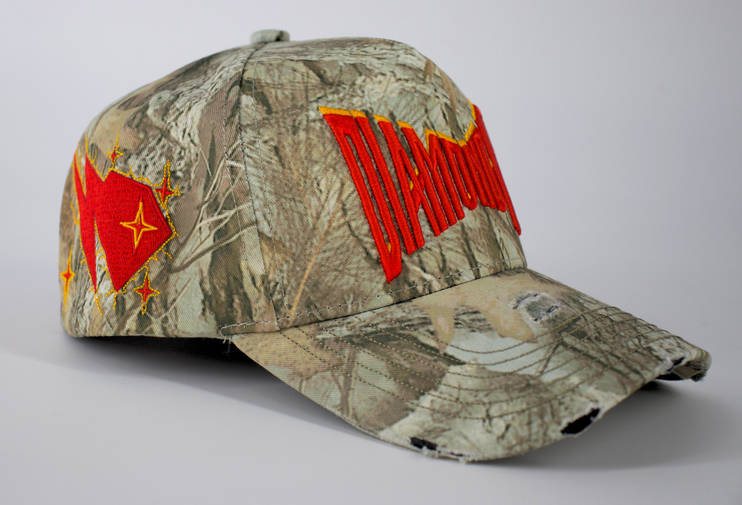 Red Camo Hat