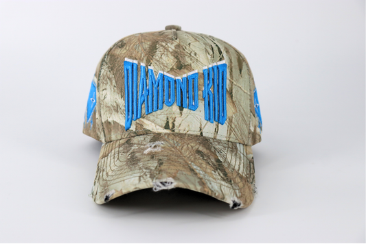Blue Camo Hat