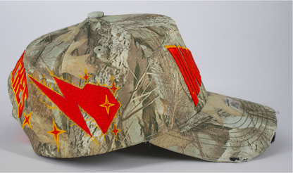 Red Camo Hat
