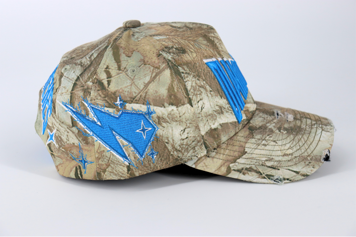 Blue Camo Hat